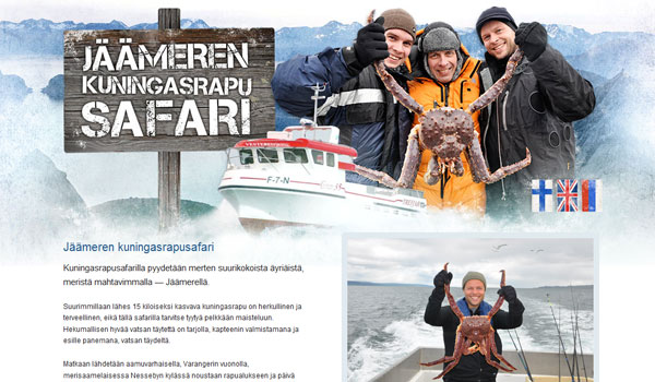 Kuningasrapusafari.fi